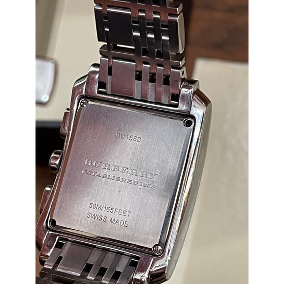 Burberry watch BU1560 Swiss UNTESTED - Picture 6 of 10